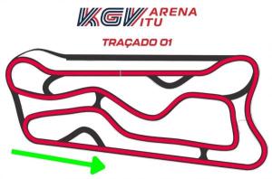 Traçado da corrida